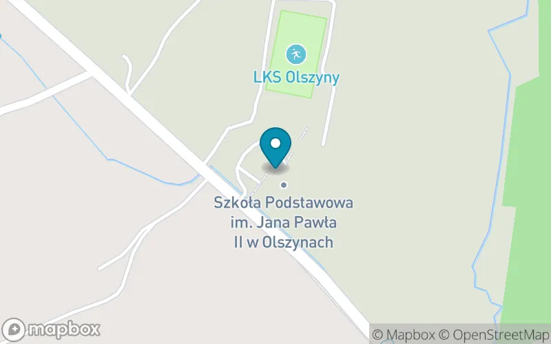 Lokalizacja: Szkoła Podstawowa im. Jana Pawła II w Olszynach
