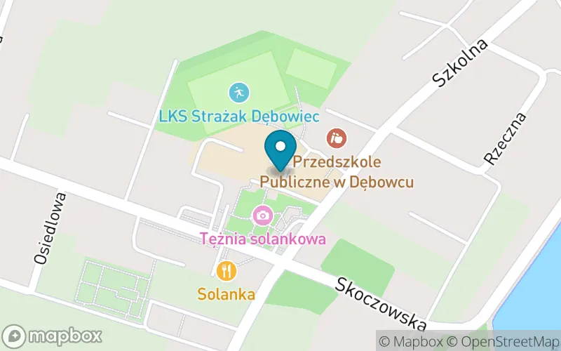 Lokalizacja: Szkoła Podstawowa w Dębowcu im. Cichociemnych Spadochroniarzy Armii Krajowej