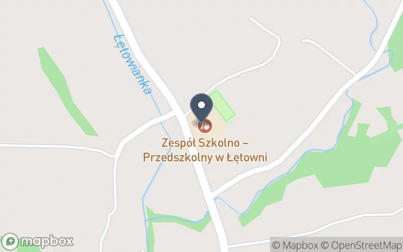 Lokalizacja: Zespół Szkolno - Przedszkolny w Łętowni