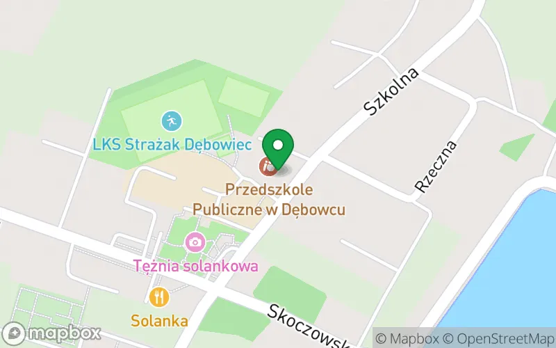 Lokalizacja: Przedszkole Publiczne w Dębowcu