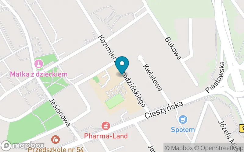 Lokalizacja: Szkoła Podstawowa nr 6 Integracyjna im. Kazimierza Brodzińskiego w Bielsku-Białej