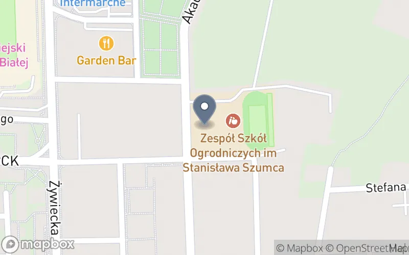 Lokalizacja: Rolnicze Centrum Kształcenia Ustawicznego w Bielsku-Białej