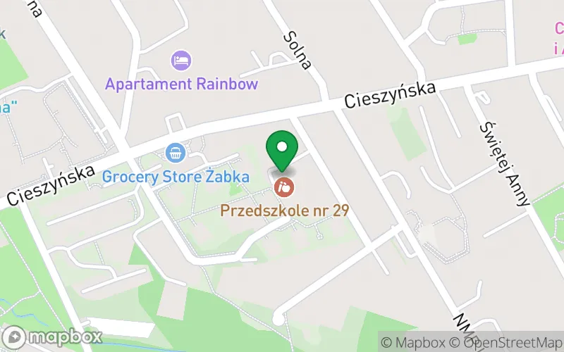 Lokalizacja: Przedszkole nr 29 w Bielsku-Białej