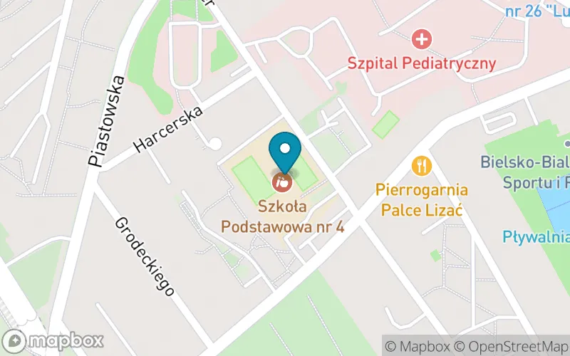Lokalizacja: Szkoła Podstawowa nr 4 w Bielsku-Białej