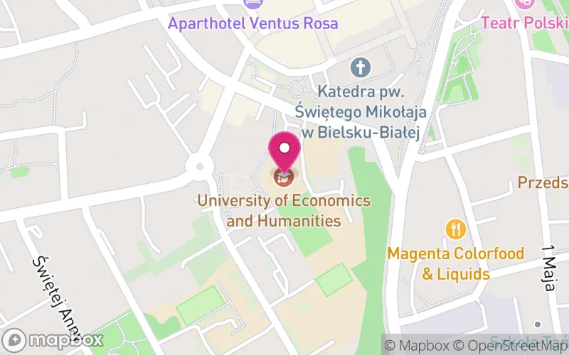 Lokalizacja: Wyższa Szkoła Ekonomiczno-Humanistyczna