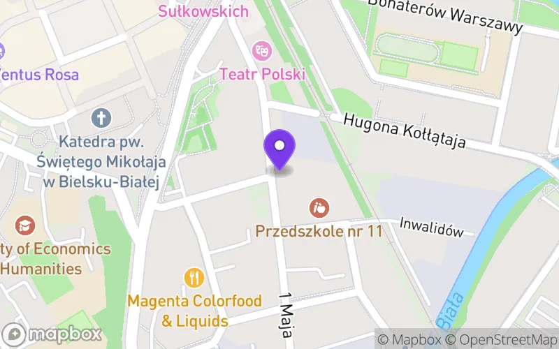 Lokalizacja: Technikum Teb Edukacja w Bielsku-Białej
