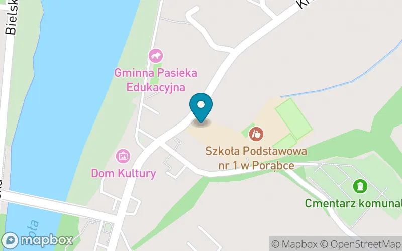 Lokalizacja: Szkoła Podstawowa nr 1 im. M. Kopernika w Porąbce