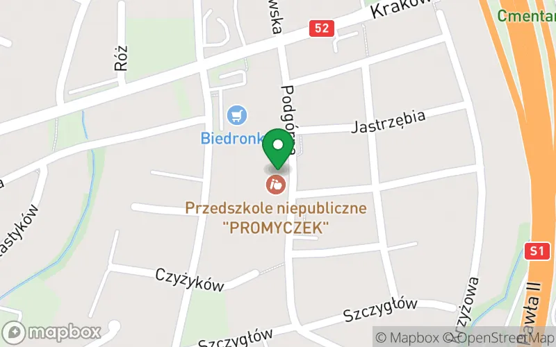 Lokalizacja: Przedszkole Niepubliczne "Promyczek"