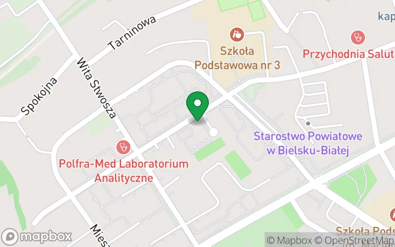 Lokalizacja: Przedszkole nr 2 w Bielsku-Białej