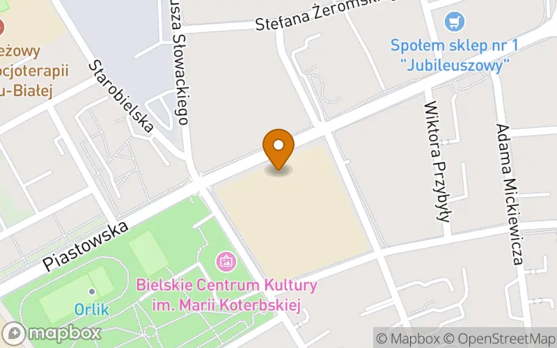 Lokalizacja: Szkoła Policealna nr 7 w Bielskim Centrum Edukacji