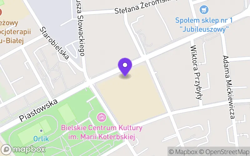 Lokalizacja: Liceum Ogólnokształcące dla Dorosłych w Bielskim Centrum Edukacji