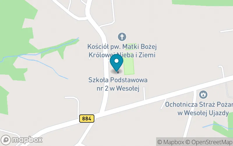 Lokalizacja: Szkoła Podstawowa nr 2 w Wesołej