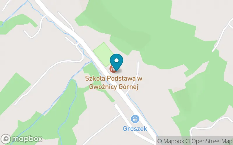 Lokalizacja: Szkoła Podstawowa im. Juliana Przybosia w Gwoźnicy Górnej