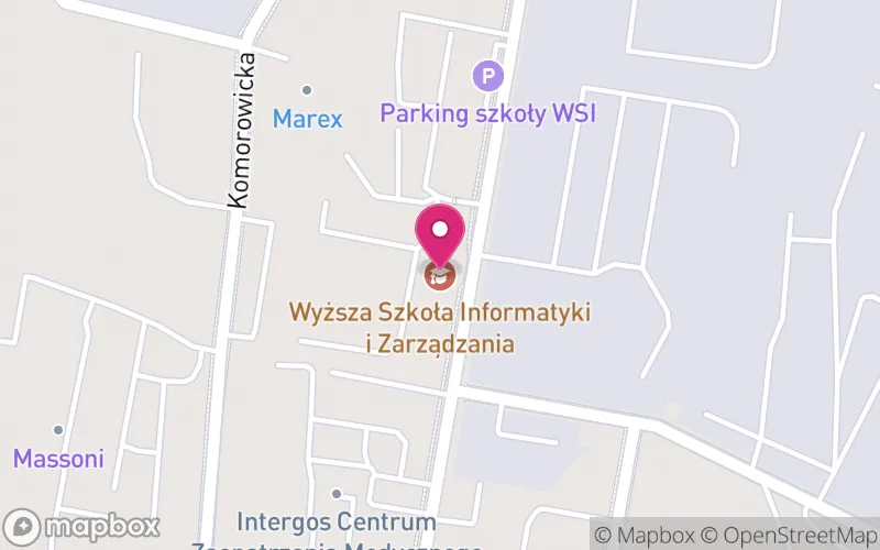 Lokalizacja: Wyższa Szkoła Informatyki i Zarządzania