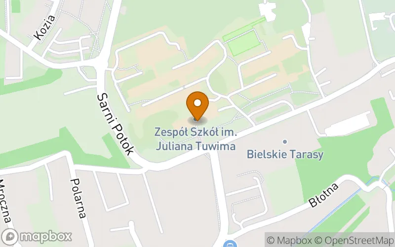 Lokalizacja: Szkoła Policealna nr 5 w Zespole Szkół im. Juliana Tuwima w Bielsku-Białej