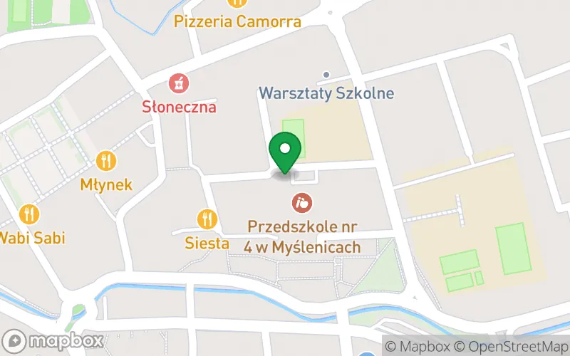 Lokalizacja: Przedszkole Samorządowe nr 4 w Myślenicach