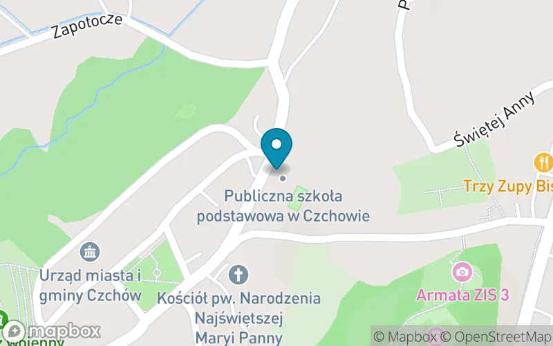 Lokalizacja: Publiczna Szkoła Podstawowa w Czchowie