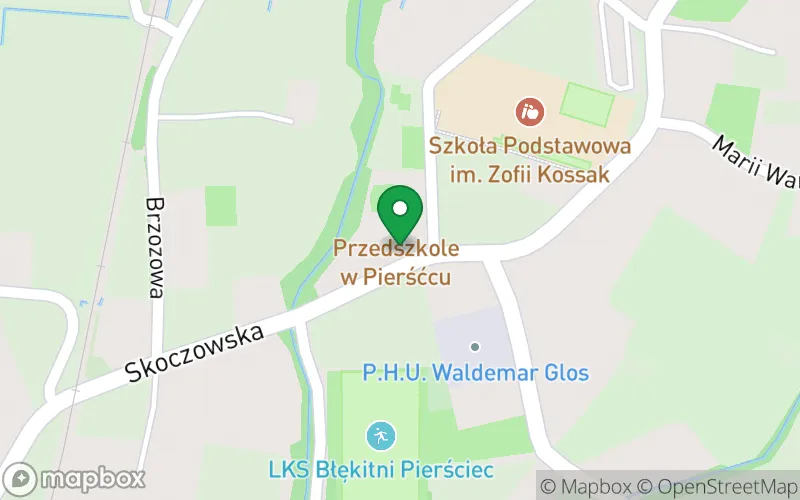 Lokalizacja: Przedszkole Publiczne w Pierśćcu z Oddziałami Zamiejscowymi w Kowalach