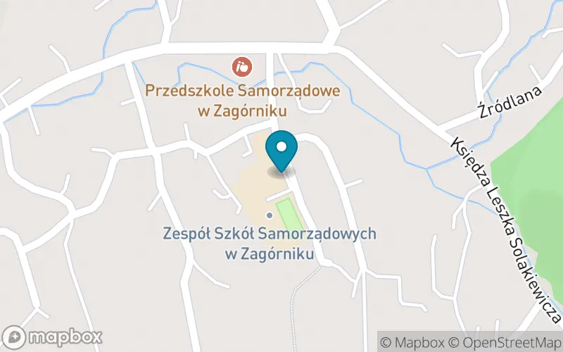 Lokalizacja: Szkoła Podstawowa Imienia Ludwika Zamenhofa w Zagórniku