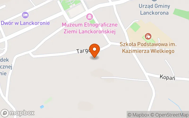 Lokalizacja: Gminny Żłobek w Lanckoronie