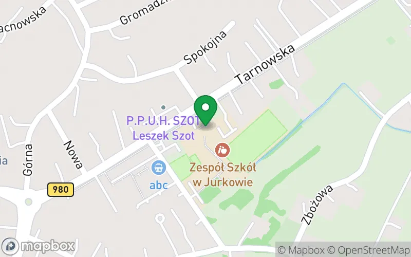 Lokalizacja: Publiczne Przedszkole w Jurkowie