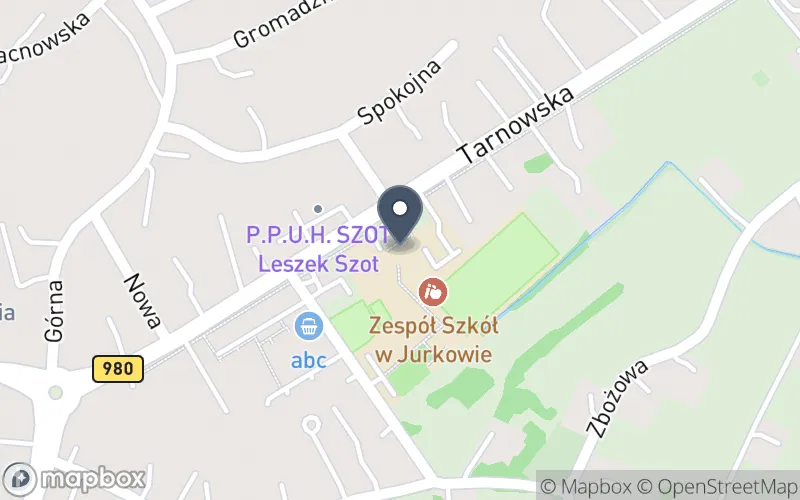 Lokalizacja: Zespół Szkoły i Przedszkola w Jurkowie