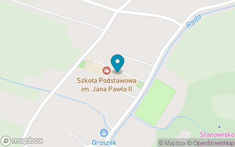 Lokalizacja: Szkoła Podstawowa im. Jana Pawła II w Orzechowcach