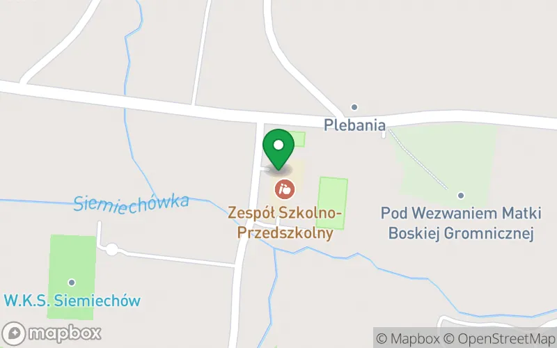 Lokalizacja: Przedszkole Publiczne w Siemiechowie