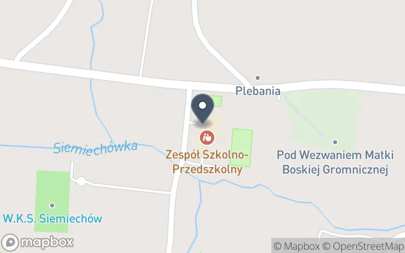 Lokalizacja: Zespół Szkolno-Przedszkolny w Siemiechowie