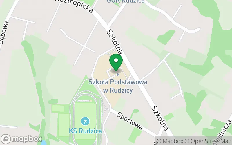 Lokalizacja: Przedszkole Publiczne w Rudzicy