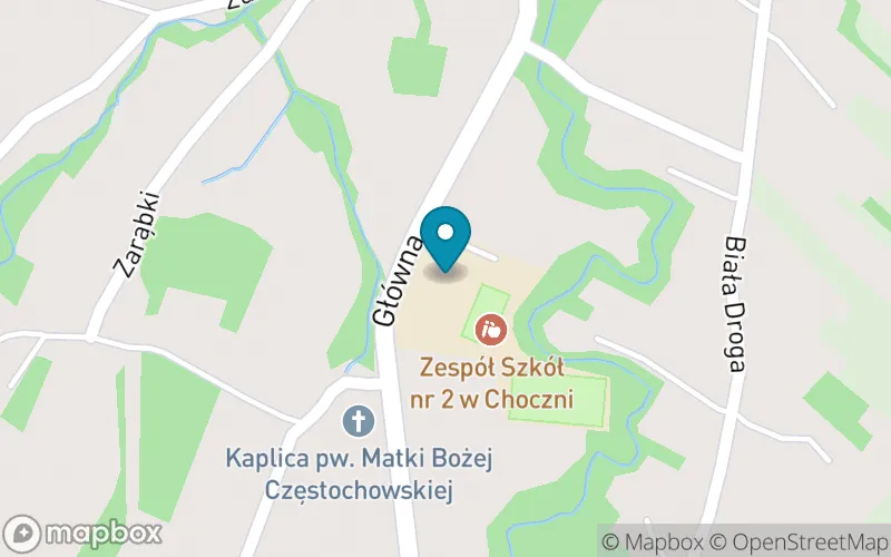 Lokalizacja: Szkoła Podstawowa nr 2 im. Św. Królowej Jadwigi w Choczni