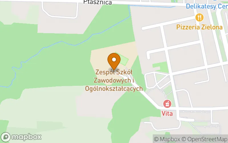 Lokalizacja: Szkoła Policealna dla Dorosłych w Sułkowicach