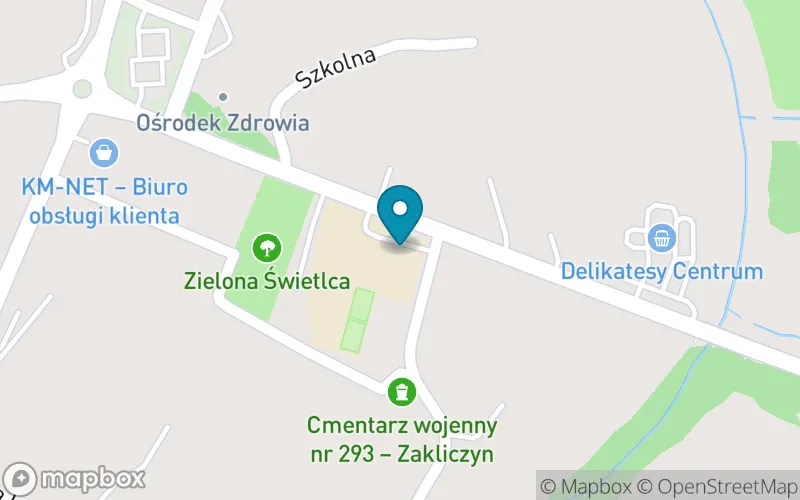 Lokalizacja: Szkoła Podstawowa im. Lanckorońskich w Zakliczynie
