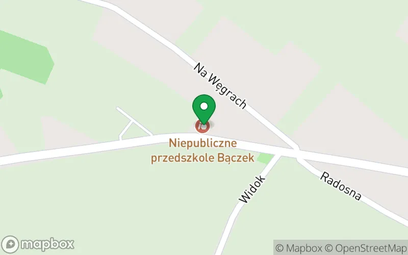 Lokalizacja: Niepubliczne Przedszkole Bączek