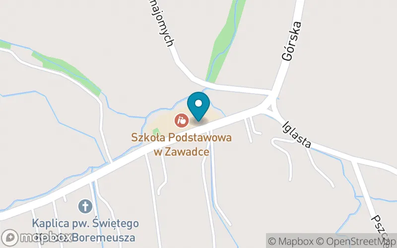 Lokalizacja: Szkoła Podstawowa im. Gen. Waleriana Czumy w Zawadce