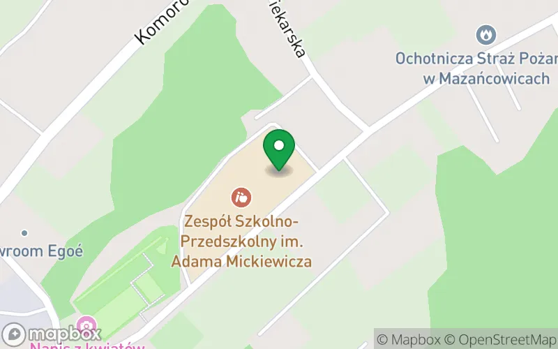 Lokalizacja: Przedszkole Publiczne w Mazańcowicach