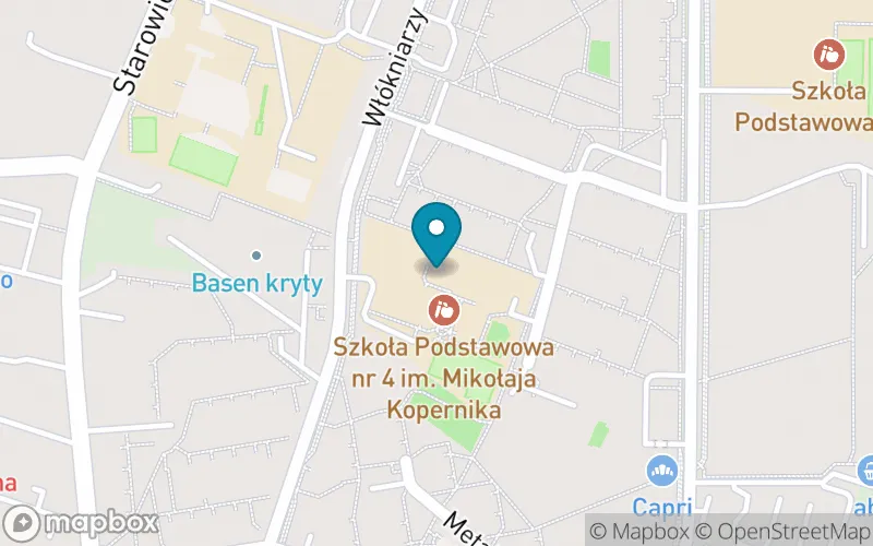 Lokalizacja: Szkoła Podstawowa nr 4 Imienia Mikołaja Kopernika w Andrychowie