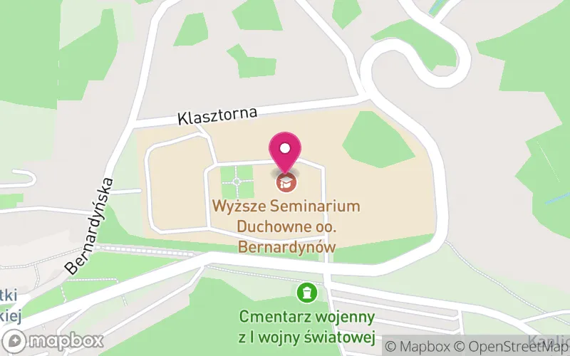 Lokalizacja: Wyższe Seminarium Duchowne Oo. Bernardynów