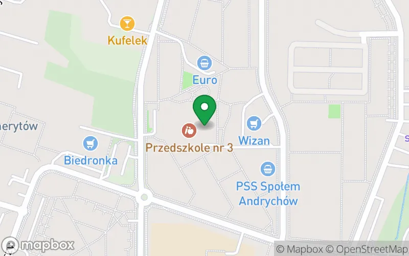 Lokalizacja: Przedszkole nr 3 w Andrychowie