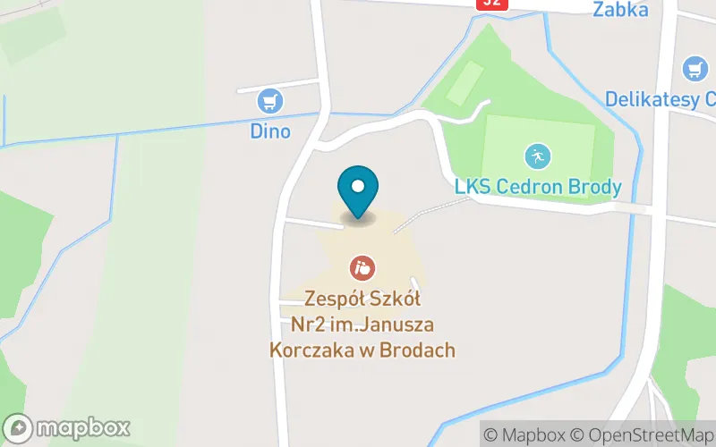 Lokalizacja: Szkoła Podstawowa IM Janusza Korczaka w Brodach