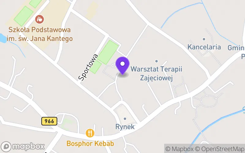 Lokalizacja: Branżowa Szkoła I Stopnia w Centrum Kształcenia Zawodowego i Ustawicznego im. Św. Jana Pawła II w Łapanowie