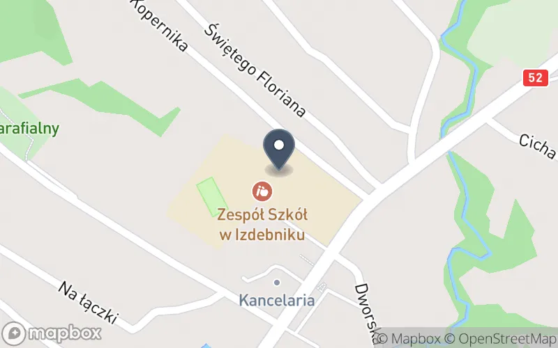 Lokalizacja: Zespół Szkół w Izdebniku