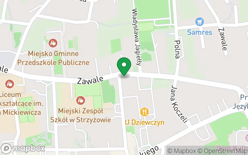 Lokalizacja: Niepubliczne Przedszkole nr 2 "Wesoły i Kreatywny Przedszkolak"