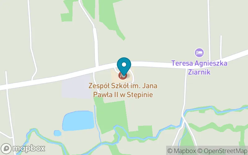 Lokalizacja: Szkoła Podstawowa im. Jana Pawła II w Stępinie