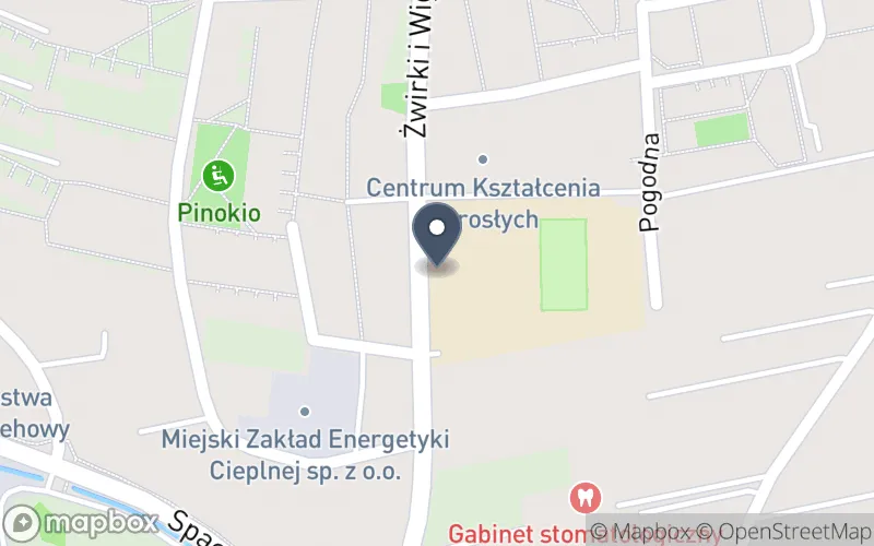 Lokalizacja: Powiatowy Zespół nr 10 Szkół Mechaniczno-Elektrycznych im. Mikołaja Kopernika w Kętach