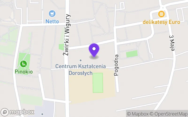 Lokalizacja: Branżowa Szkoła I Stopnia w Kętach Zakładu Doskonalenia Zawodowego w Katowicach
