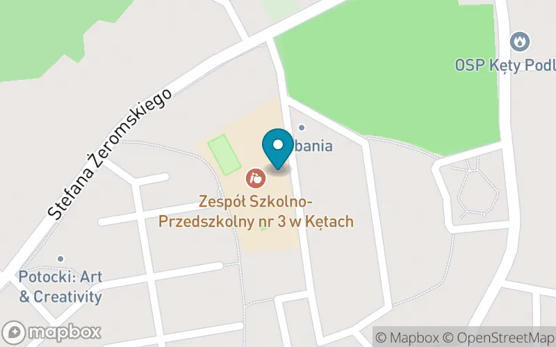Lokalizacja: Szkoła Podstawowa nr 3 im. Bohaterów Westerplatte w Kętach