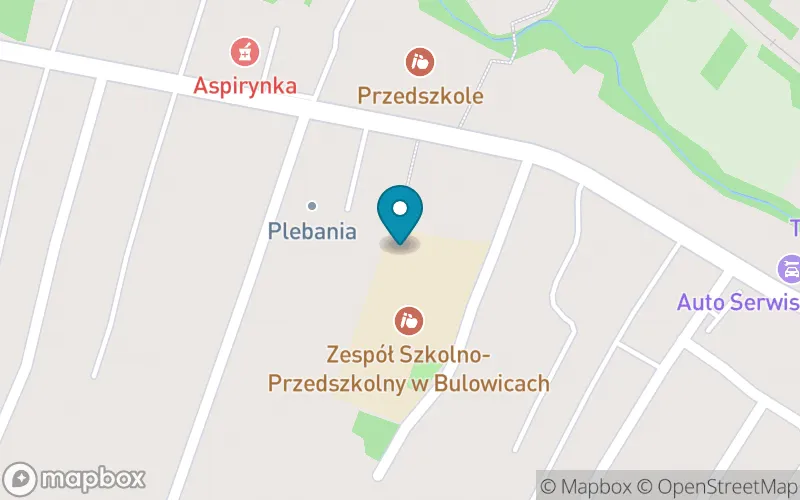 Lokalizacja: Szkoła Podstawowa im. Tadeusza Kościuszki w Bulowicach