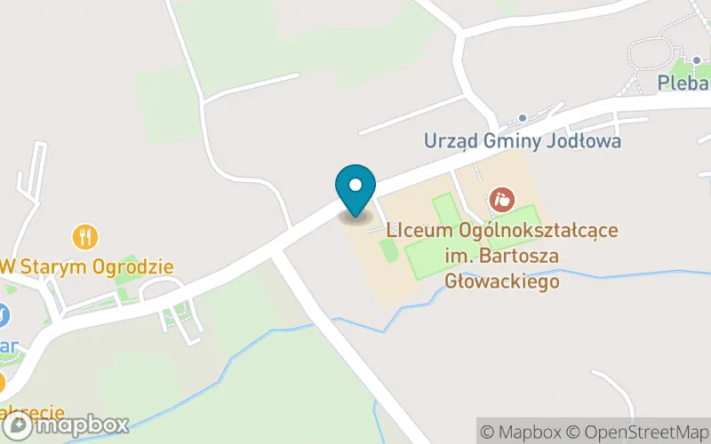 Lokalizacja: Szkoła Podstawowa nr 1 im. Ks. Franciszka Blachnickiego w Jodłowej