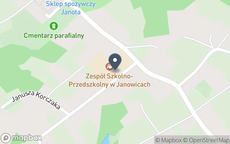 Lokalizacja: Zespół Szkolno Przedszkolny w Janowicach